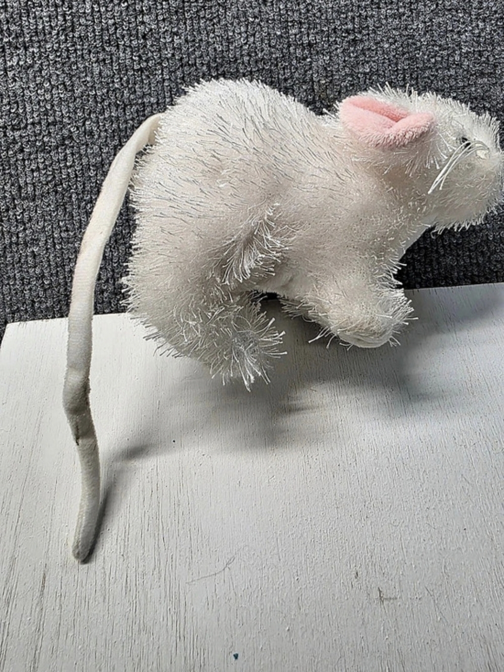 Ganz Webkinz Lil’Kinz White Mouse HS207 Plush 6” Retired No Code